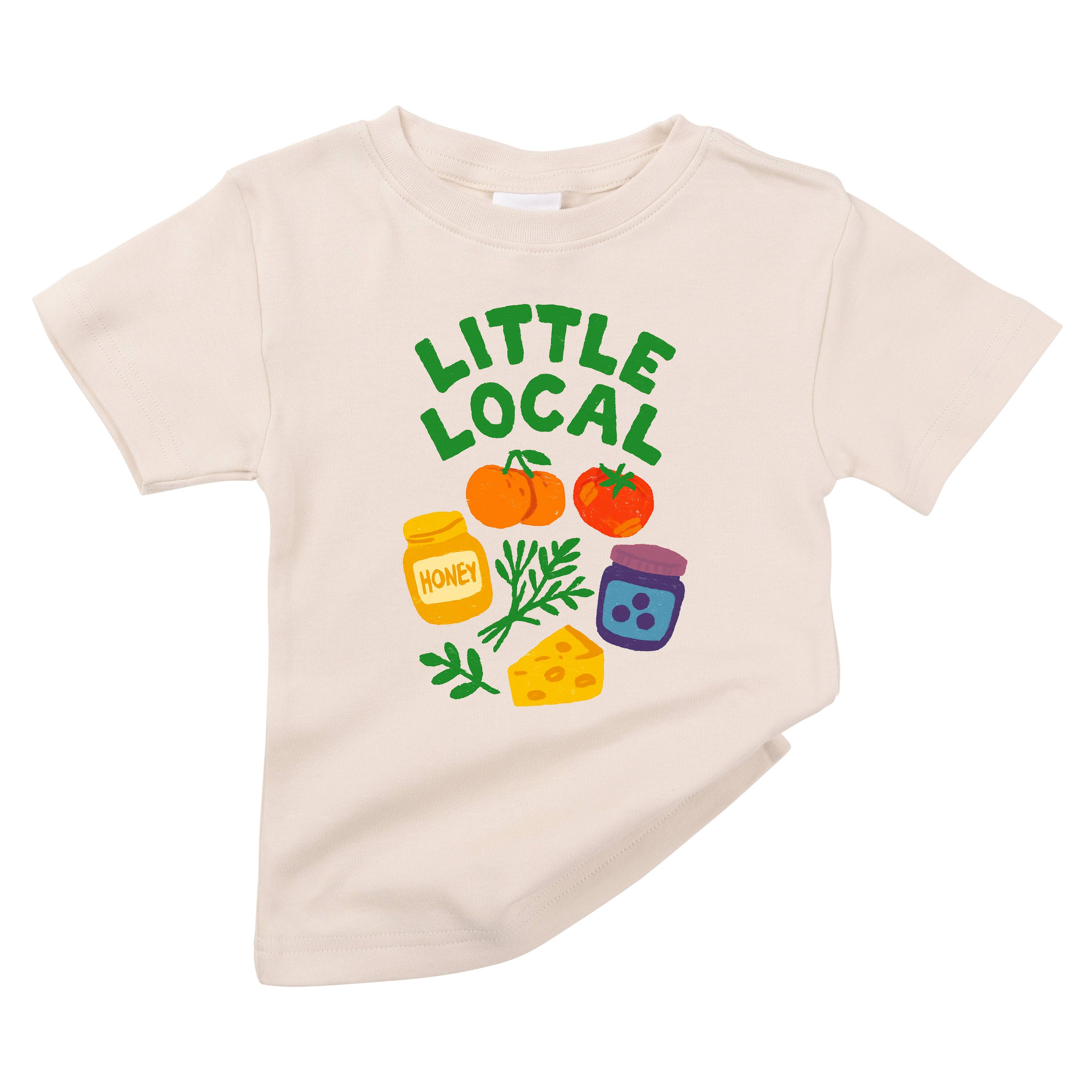 Local Farmer's Market Product Kids Tween Summer Graphic Tee